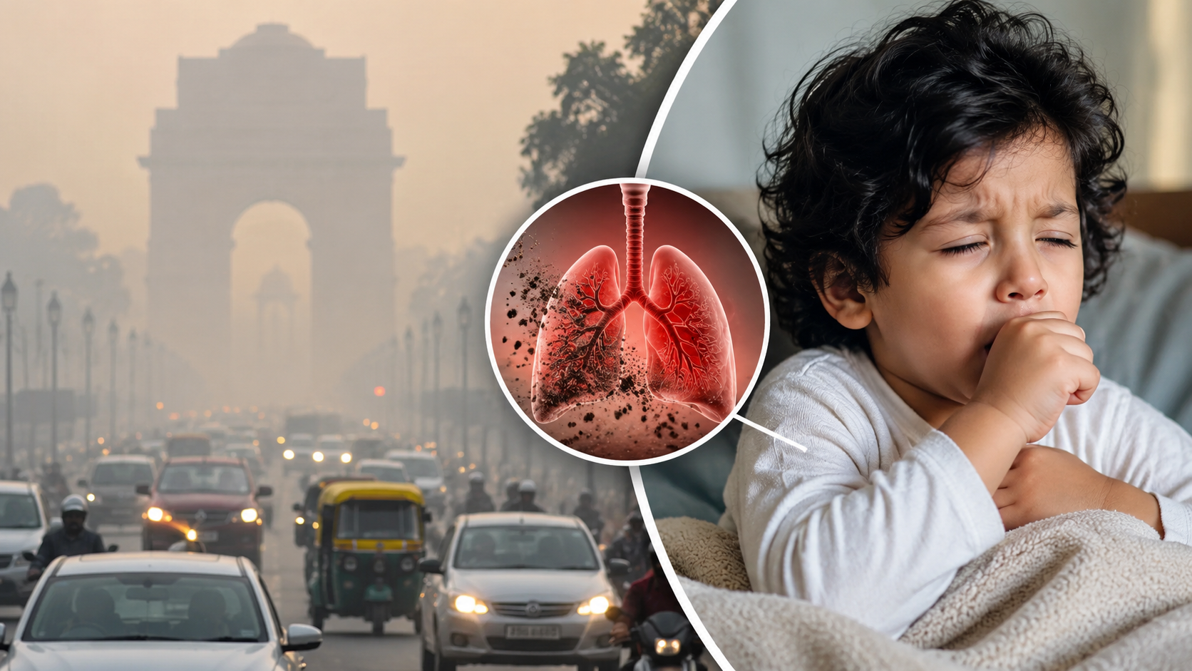 बार-बार खांस रहा है बच्चा? सर्दी-जुकाम नहीं, प्रदूषण भी हो सकता है वजह, डॉक्टर से समझें खतरा