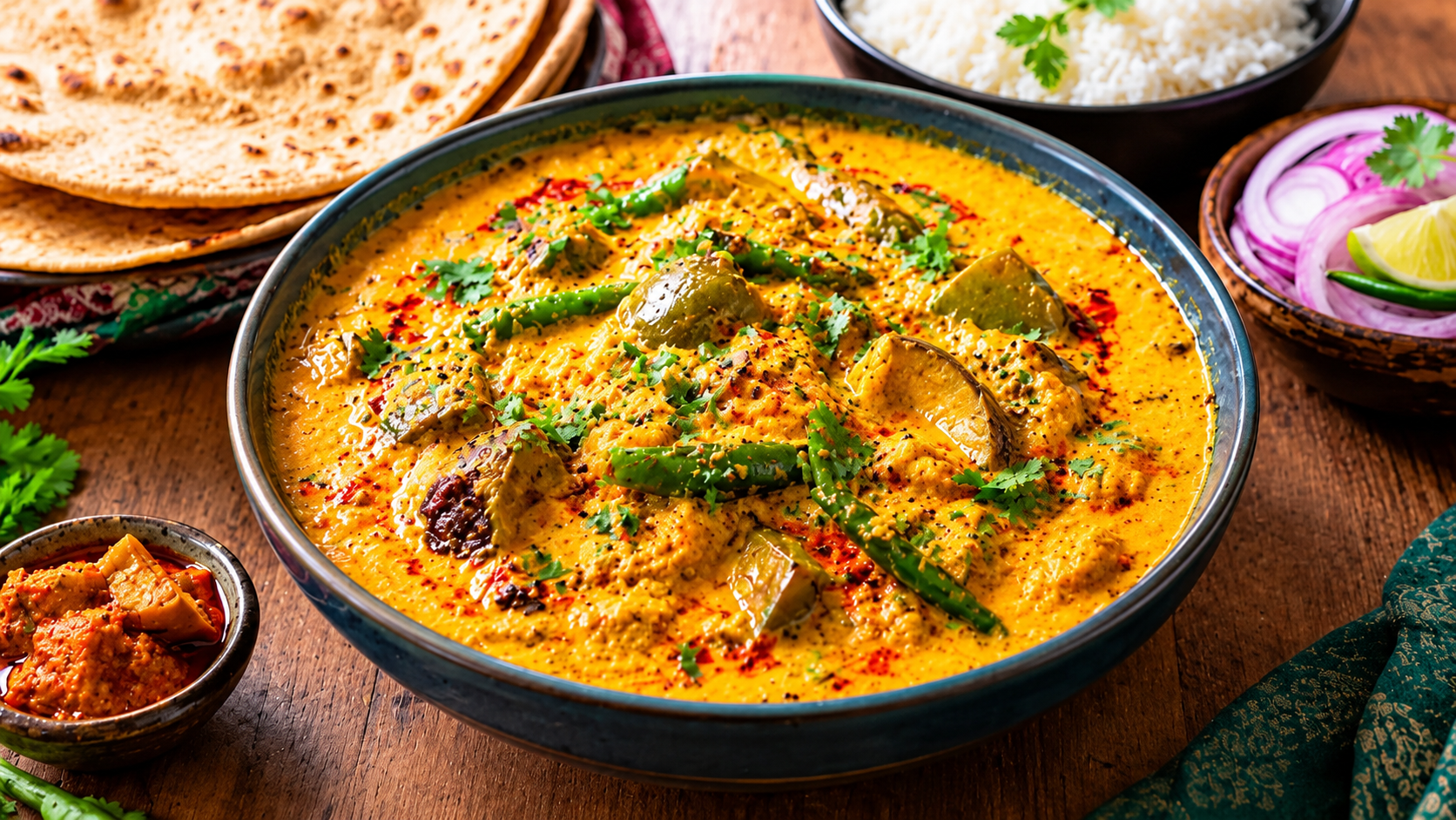 Gujarati Recipe: खाने में लाना है गुजराती स्वाद? घर पर बनाएं गुजरात की फेमस काठियावाड़ी दही तिखारी, जानें विधि
