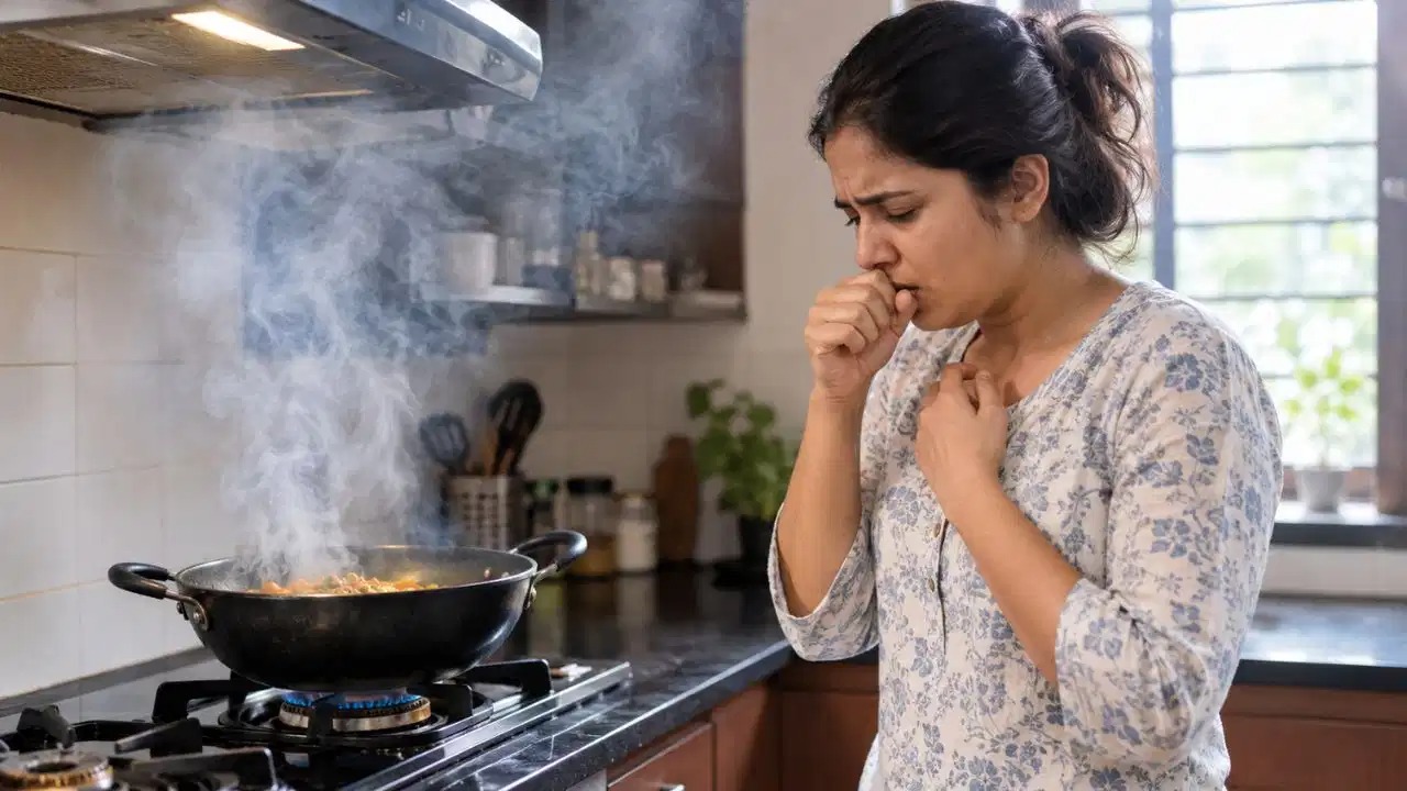 घर में खाना बनाते वक्त भी सेहत को खतरा! रसोई की ये गलतियां बढ़ा सकती हैं प्रदूषण