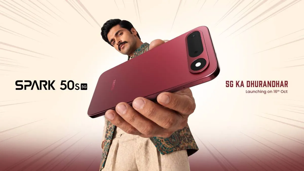 Burgundy Red कलर में आएगा नया Tecno Spark 50s 5G स्मार्टफोन, 120Hz डिस्प्ले और 50MP कैमरे की चर्चा